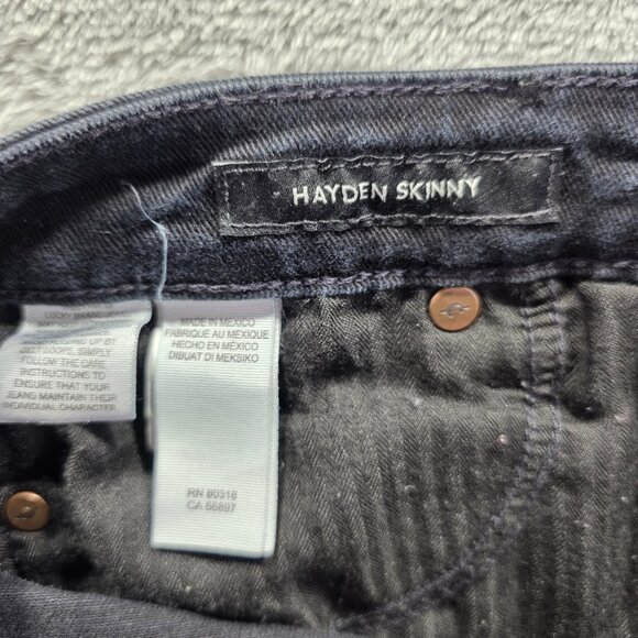 Lucky Brand Jeans Womens 8 Hayden Skinny Ankle Stretch Denim Mid Rise Pants - Picture 6 of 13